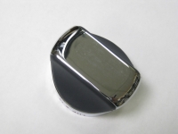 Capital 83014-08 Open Top Knob Black Grip